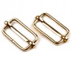 Gurtverschieber - gold - 25mm